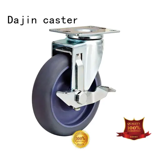 Dajin caster hot-sale heavy trolley wheels functional for truck