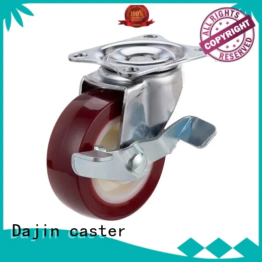 Dajin caster light-duty desk chair casters furniture for wholesale