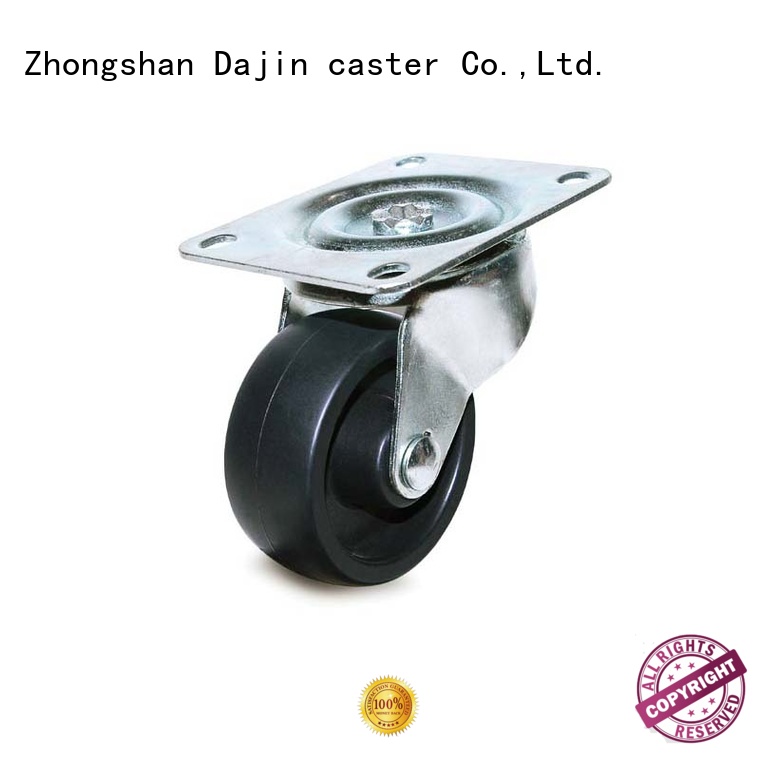 institutional polyurethane caster wheels light for sale Dajin caster