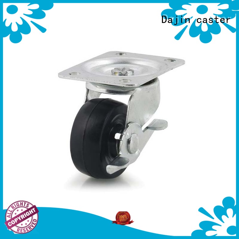 carts light duty caster wheels double side for car Dajin caster