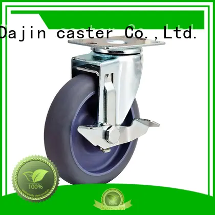 metal swivel casters side for car Dajin caster