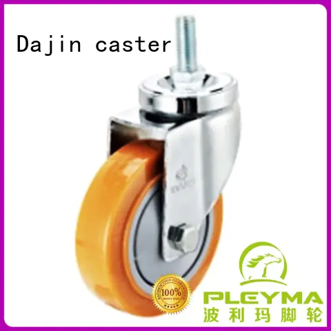 plastic tpr medium duty caster Dajin caster