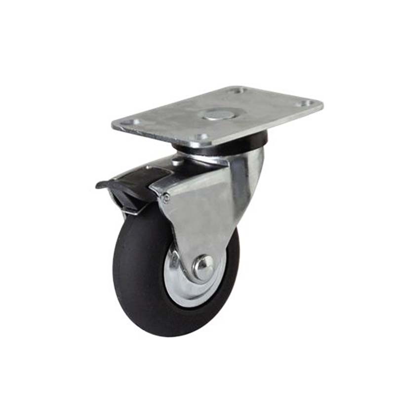 soft industrial casters swivel for trolley