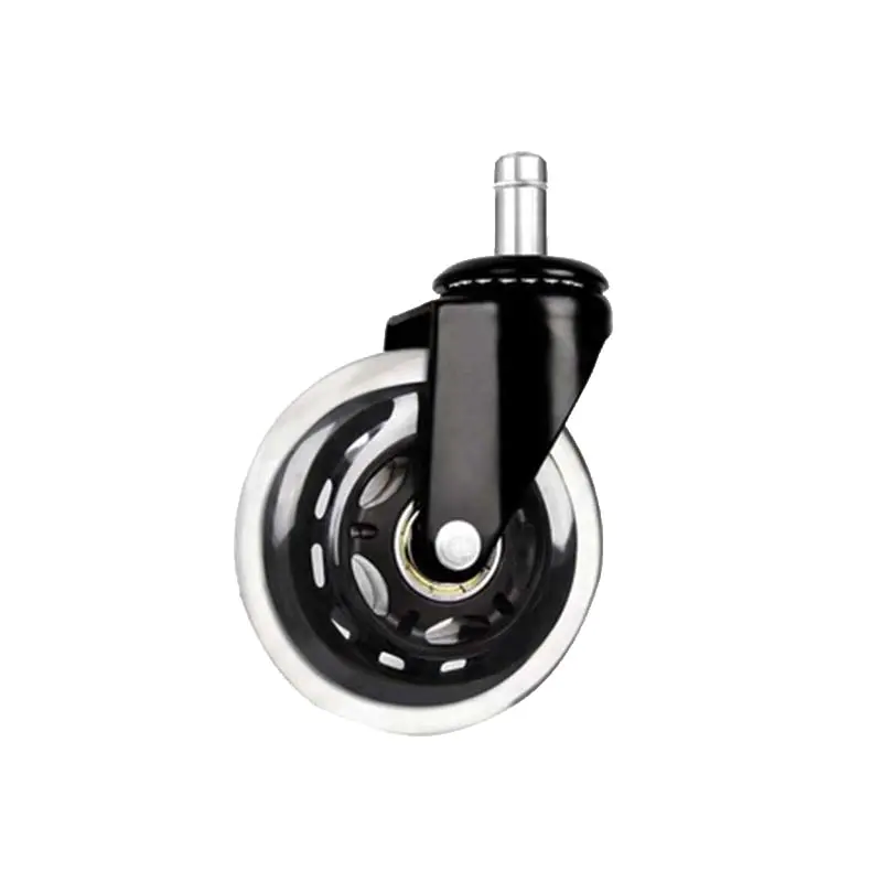 Dajin caster pu rollerblade wheels caster for wholesale