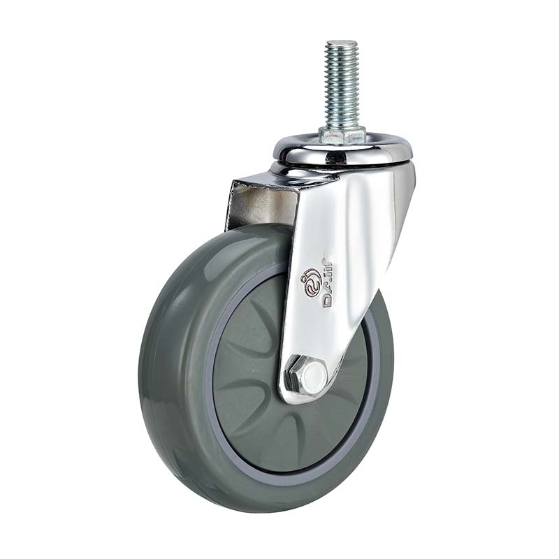 pu medium duty caster wheels caster for trolleys