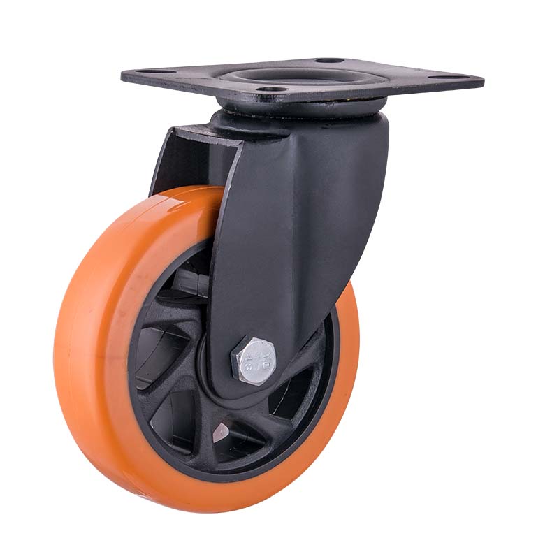 Dajin caster orange heavy duty caster wheels hot-sale for machine