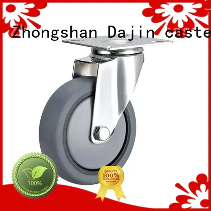 economic small swivel casters pp polyurethane for dollies