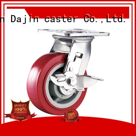 universal heavy duty industrial casters popular for machine Dajin caster