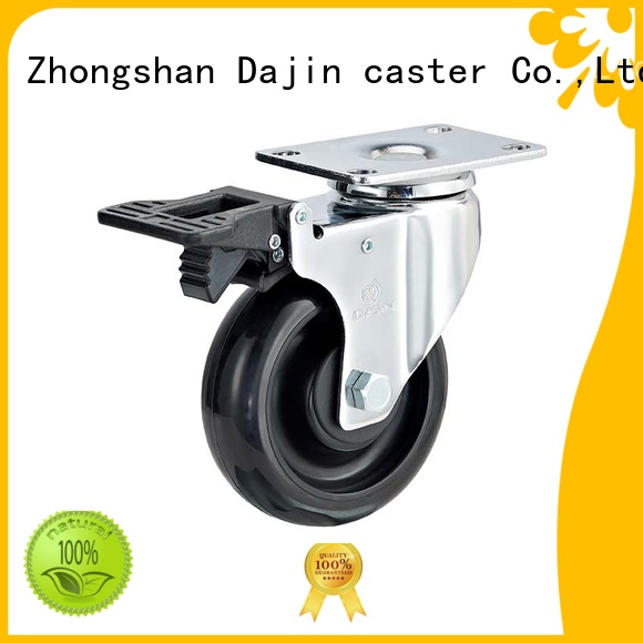 Dajin caster pu anti static wheel custom precision equipment