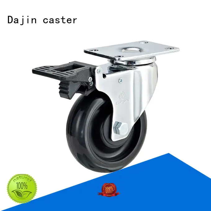 Dajin caster total esd caster wheel esd trolleys