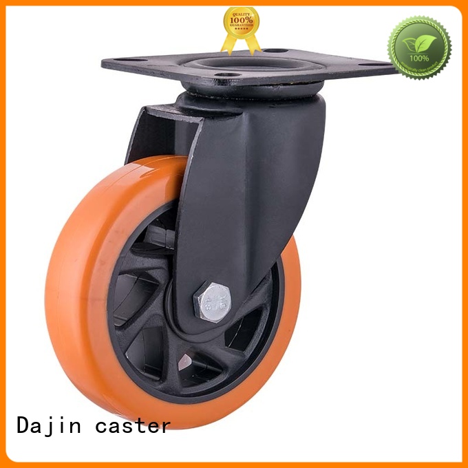 Dajin caster bearing heavy duty casters ball metal brake