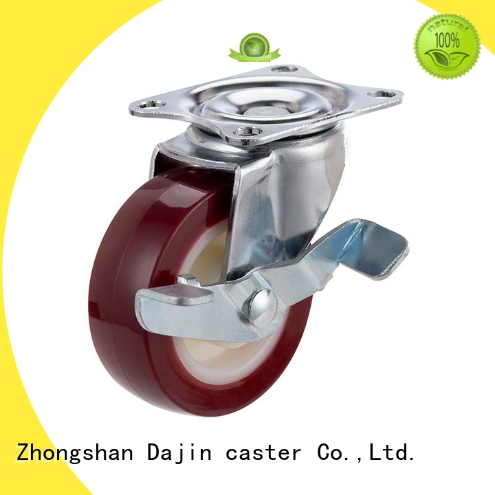 Dajin caster light-duty office chair wheels plate for car