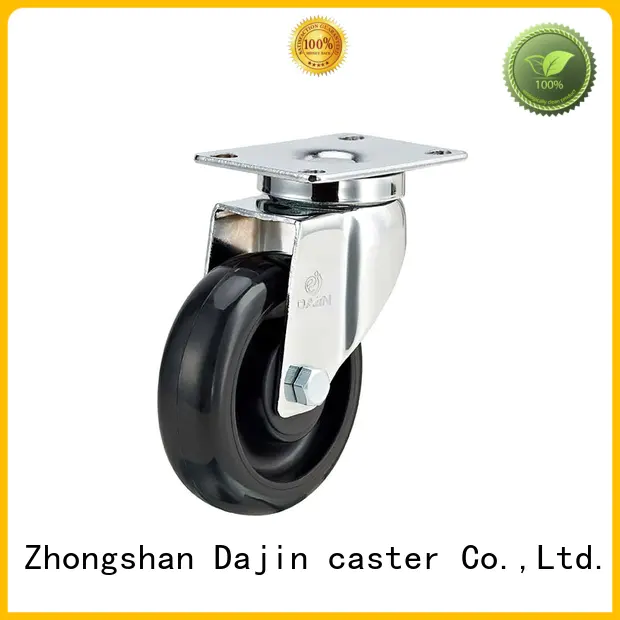 Dajin caster black anti static castors inch precision equipment