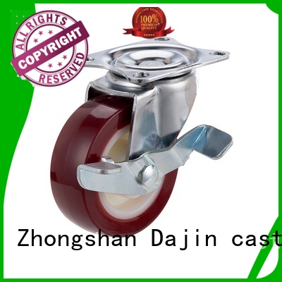 Dajin caster fixed light duty castors wheel wholesale