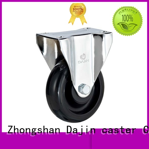 Dajin caster rigid anti static castors inch food service carts