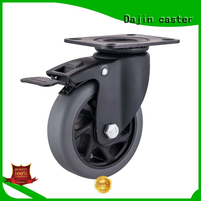 Dajin caster fixed heavy duty casters for airport