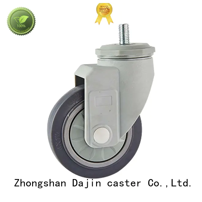 high quality plastic caster wheels hot-sale bearing Dajin caster