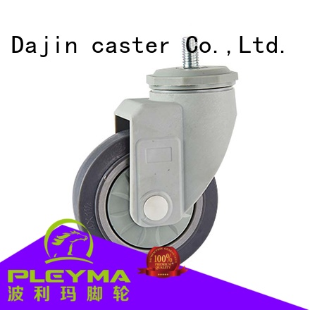 Dajin caster hot-sale rubber casters trolleys bearing