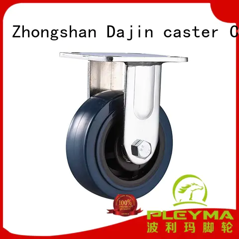 total heavy duty retractable casters side Dajin caster company