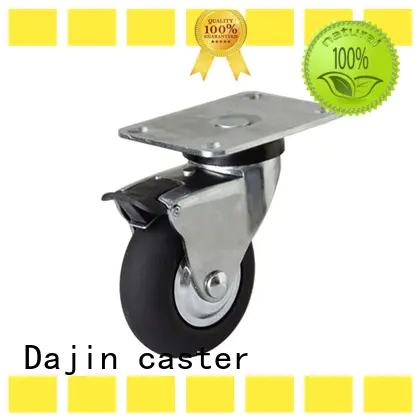 Dajin caster hot-sale furniture caster wheels swivel for vehicle