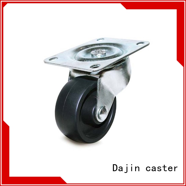 Dajin caster rigid light duty caster furnishings for wholesale