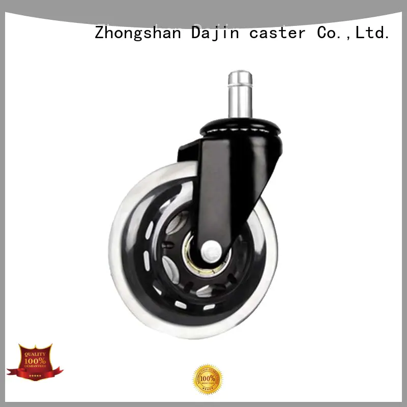 pu rollerblade caster wheels transparent at discount Dajin caster