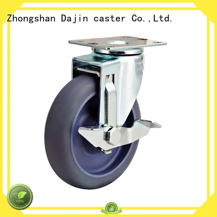 low cost metal swivel casters cost-efficient for car Dajin caster