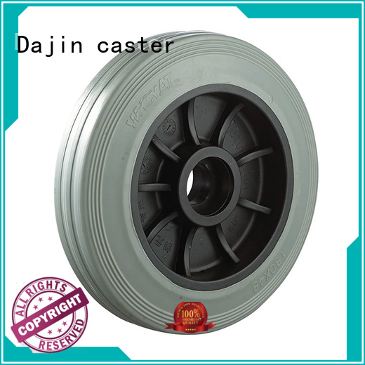 Dajin caster popular heavy trolley wheels bulk production for auto