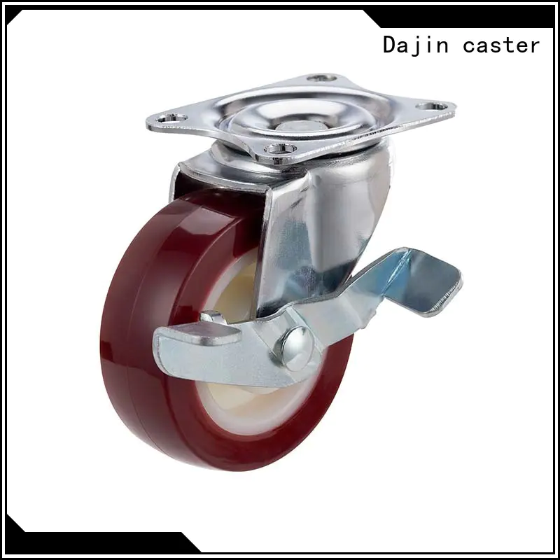 Dajin caster general polyurethane wheels swivel for wholesale