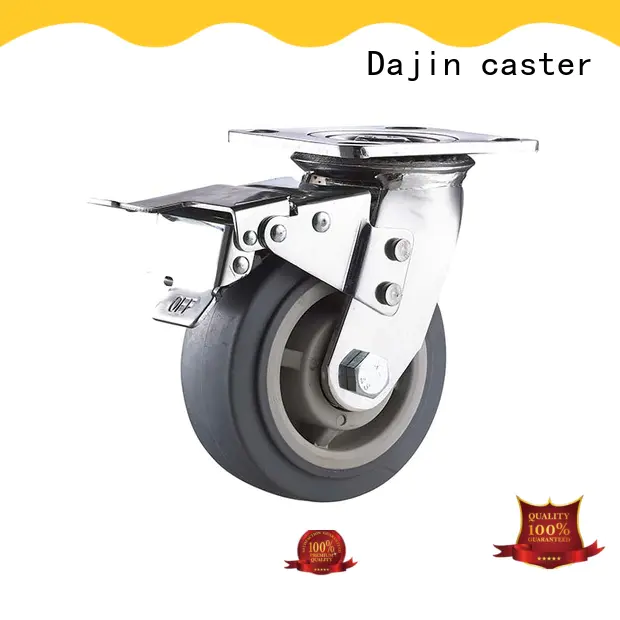 industrial heavy duty wheels for furniture heavy racks Dajin caster