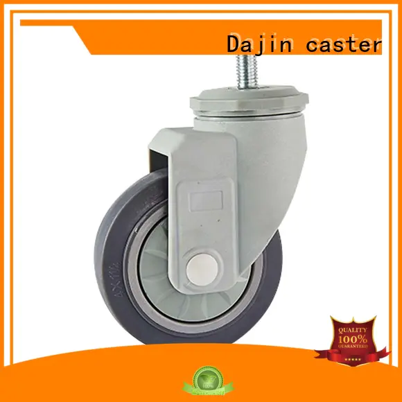 Dajin caster rubber casters fork bearing