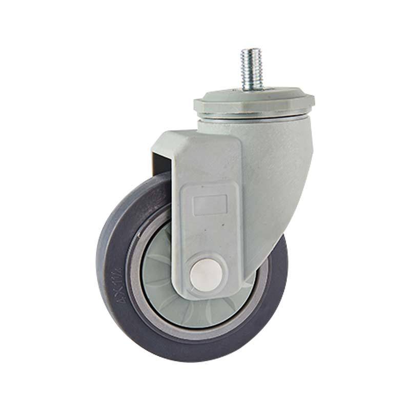 Dajin caster high quality rubber casters custom service bearing-1