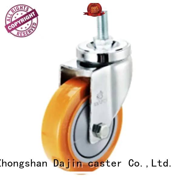 Dajin caster light duty 5 inch swivel caster with brake for dollies