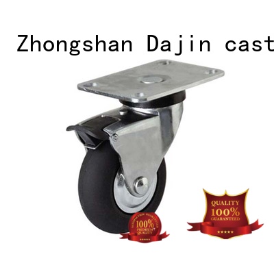 Dajin caster furniture furniture caster wheels adjustable for machine