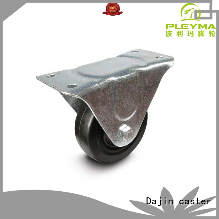 Dajin caster light office chair wheels plate for wholesale