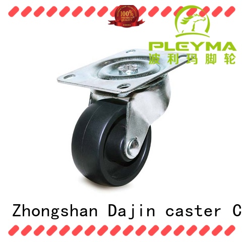 light polyurethane caster wheel metal for car Dajin caster