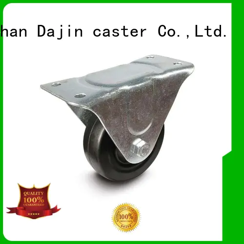Dajin caster pu polyurethane wheels brake at discount