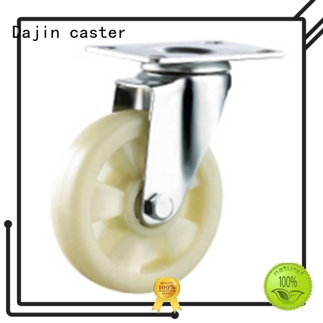 Dajin caster pp large swivel casters institutional for dollies