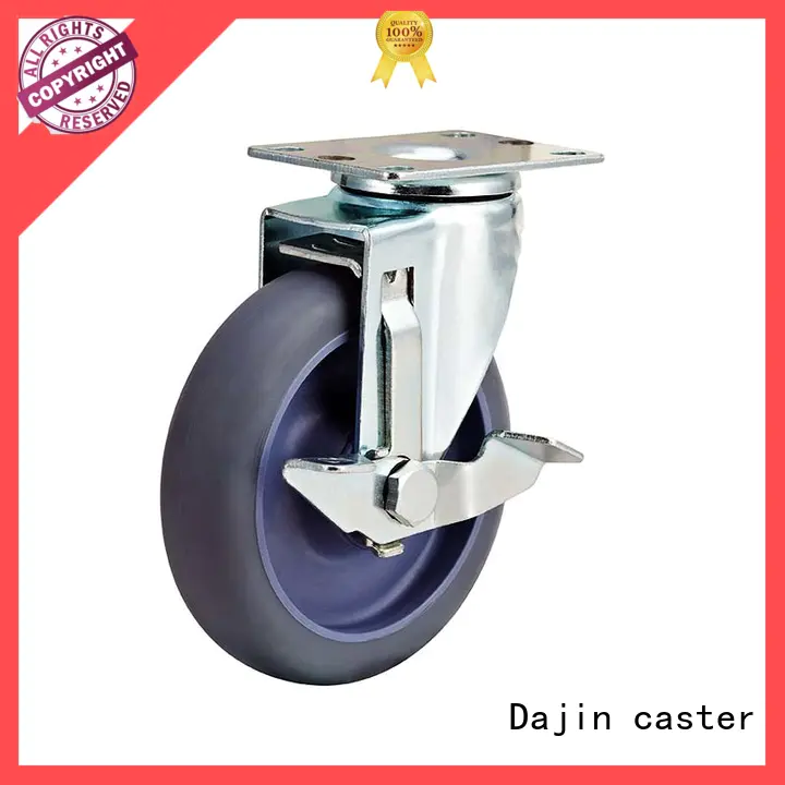 Dajin caster favorable-price metal swivel casters functional for airport