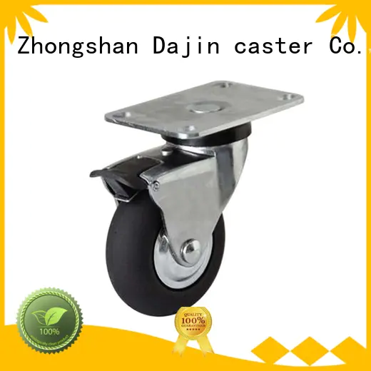 Dajin caster furniture caster wheels adjustable for truck