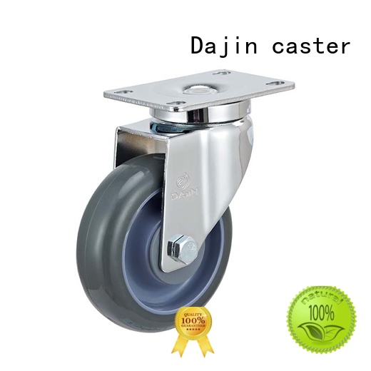 pp 5 inch swivel casters caster non-marking fro rack