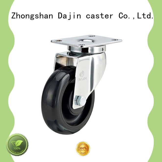 Dajin caster pu anti static castors custom precision equipment