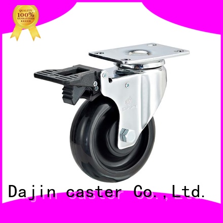 Dajin caster rigid anti-static caster thread food service carts