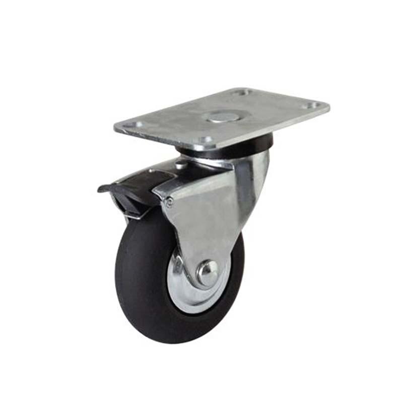 Dajin caster hi-elastic furniture caster wheels swivel for airport-1