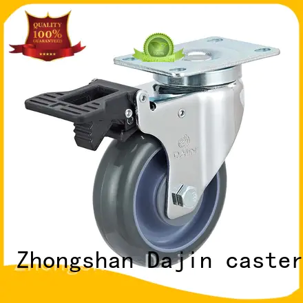 Dajin caster medium duty caster wheels thread for dollies