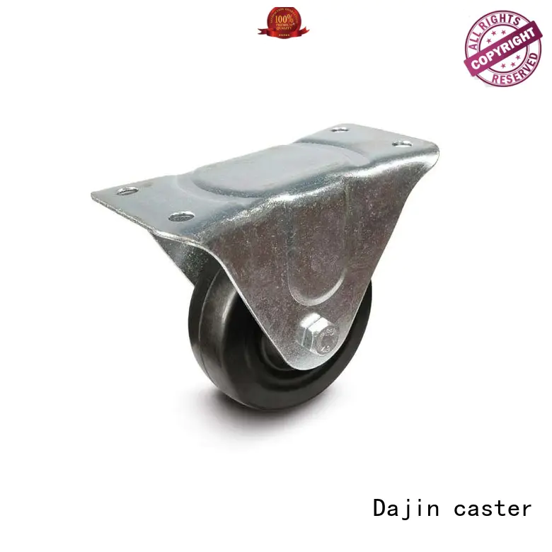 Dajin caster pu light duty castors double side for car