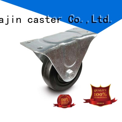 institutional polyurethane caster wheel brake at discount Dajin caster
