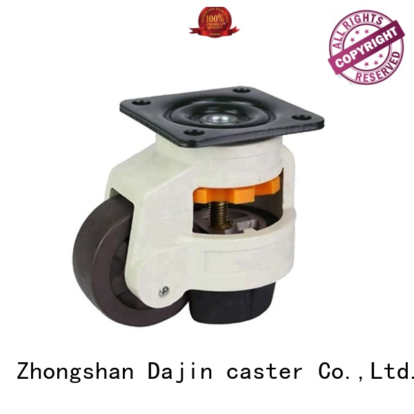 Dajin caster simple style self leveling casters wheel commercial kitchen