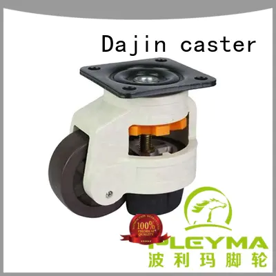 Dajin caster leveling castors wheel for equipment