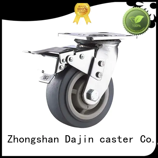 popular 2 heavy duty casters for truck Dajin caster